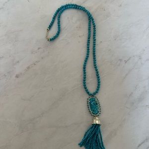 Kendra Scott Tatiana Necklace in Bronze Veined Turquoise